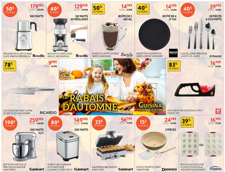 Circulaire Cuisina Du 25 septembre au 14 octobre 2024