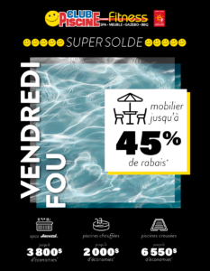 Circulaire Club Piscine Vendredi Fou 2024