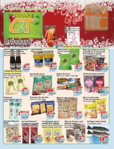 Circulaire Marché C & T – Brossard Du 12 au 18 décembre 2024