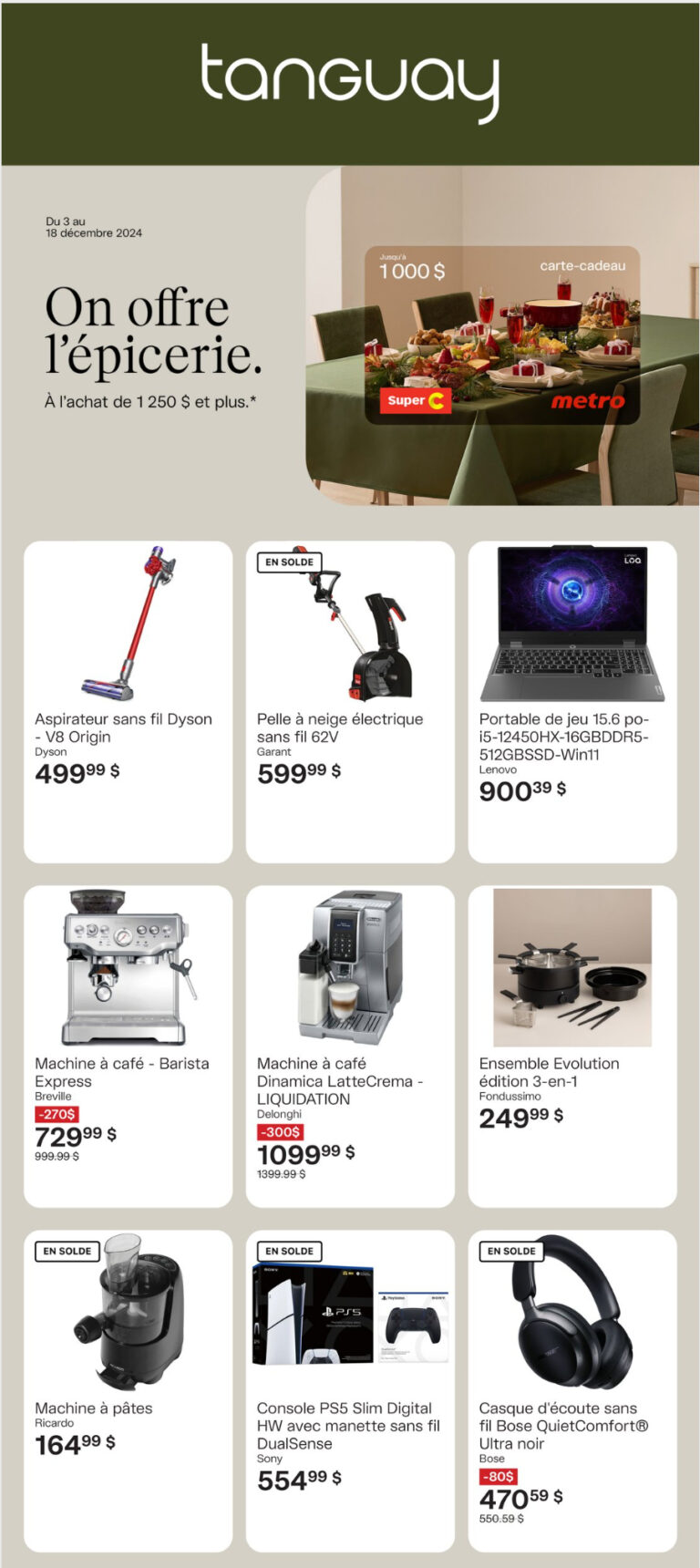 Circulaire Brault & Martineau Du 3 au 18 décembre 2024