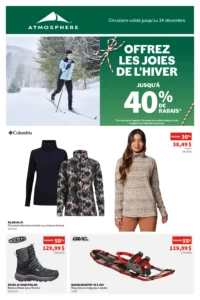Circulaire Atmosphere Sport Plein Air Du 11 au 24 décembre 2024