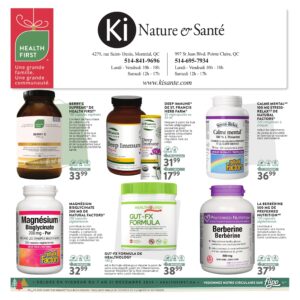 Circulaire Ki Nature & Santé Du 7 au 21 décembre 2024