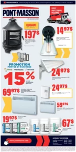 Circulaire Matériaux Pont Masson Du 23 au 29 janvier 2025