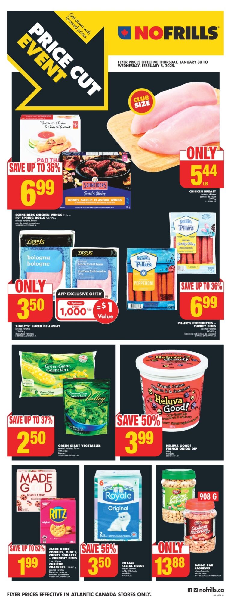 Circulaire No Frills Du 30 janvier au 5 février 2025