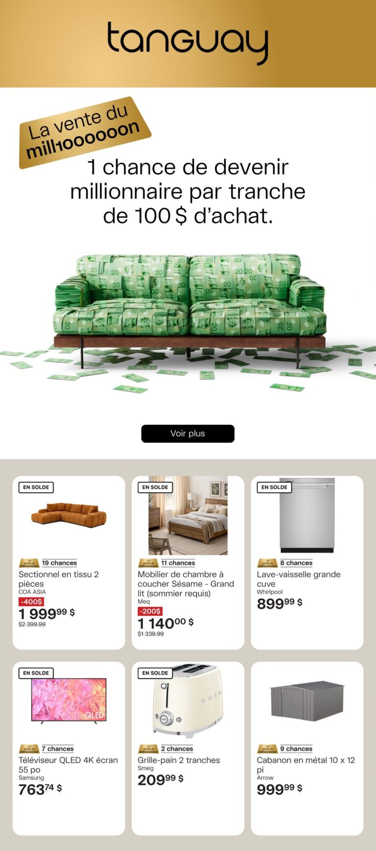 Circulaire Tanguay Du 21 au 28 février 2025