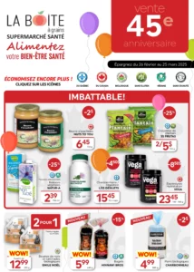 Circulaire La Boite à Grains du 26 février au 25 mars 2025