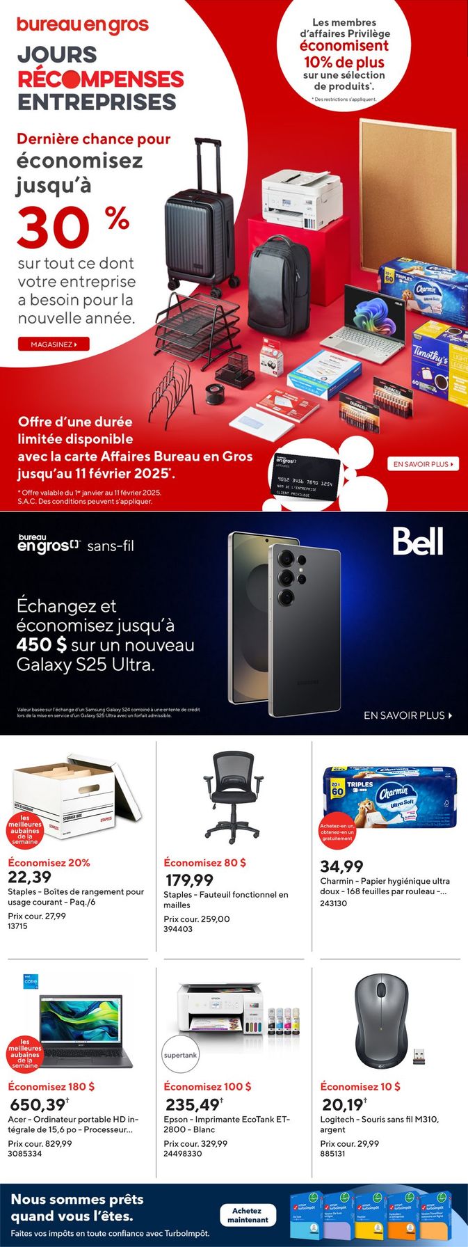 Circulaire Bureau en Gros Du 5 au 11 février 2025