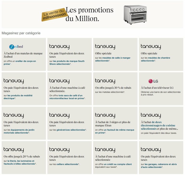 Circulaire Tanguay Du 10 mars au 6 avril 2025