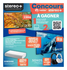 Circulaire Stéréo+ Du 28 mars au 3 avril 2025