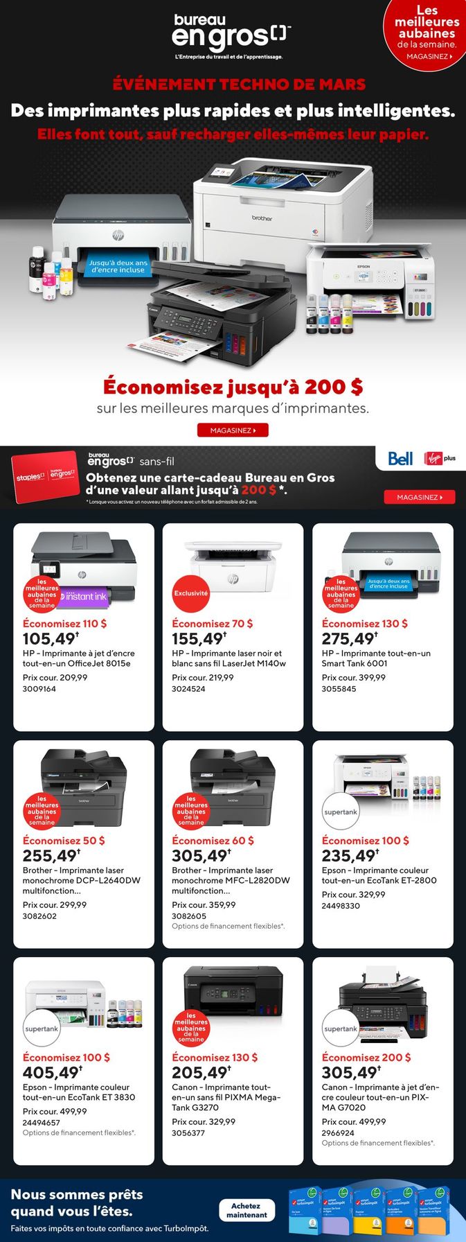 Circulaire Bureau en Gros Du 19 au 25 mars 2025