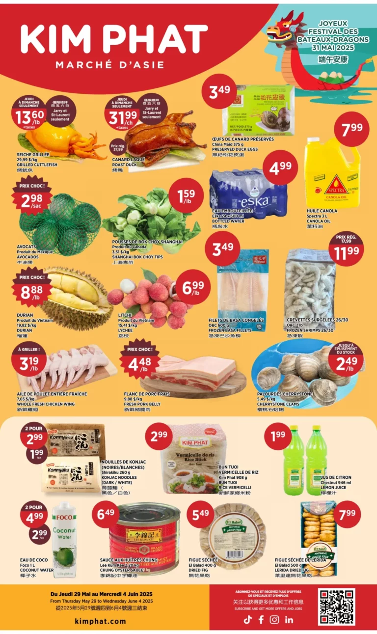 Circulaire Kim Phat Du 29 mai au 4 juin 2025
