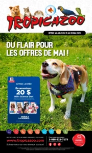 Circulaire Tropicazoo Du 15 au 28 mai 2025