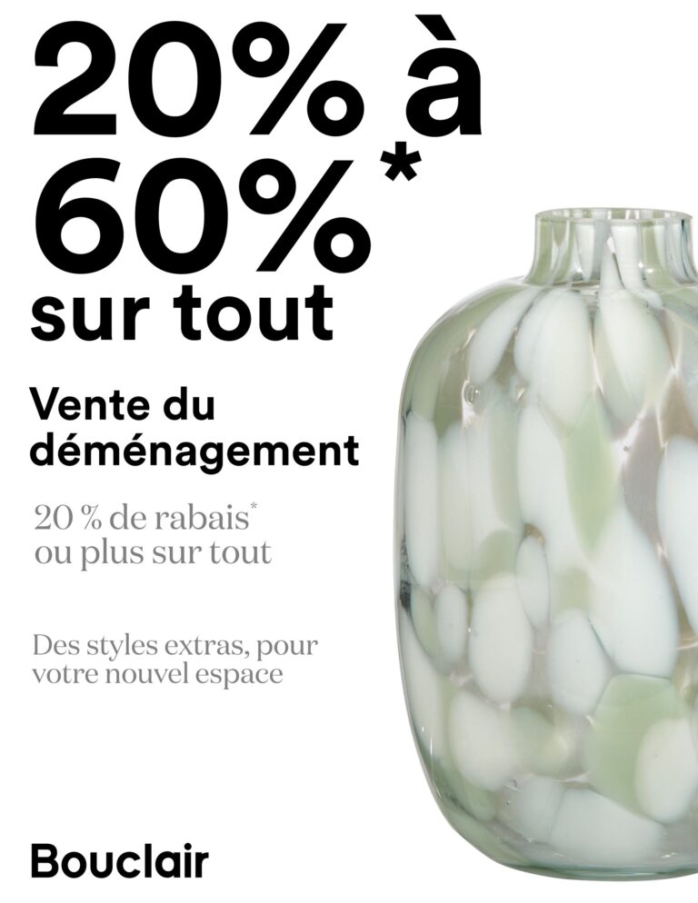 Circulaire Bouclair Du 25 juin au 2 juillet 2025