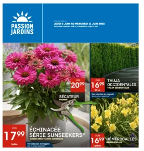 Circulaire Passion Jardins Du 5 au 11 juin 2025