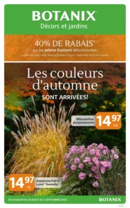 Circulaire Botanix Du 28 août au 3 septembre 2025