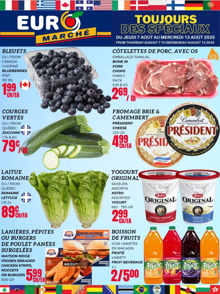 Circulaire Euromarché Du 7 au 13 août 2025