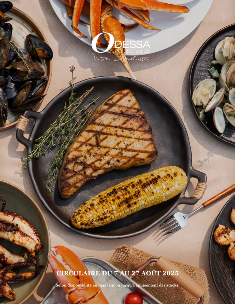 Circulaire Odessa Poissonnier Du 7 au 27 août 2025