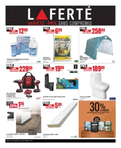 Circulaire Laferté Du 18 au 24 septembre 2025