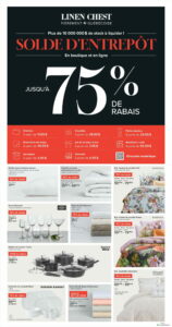 Circulaire Linen Chest Du 24 septembre au 19 octobre 2025