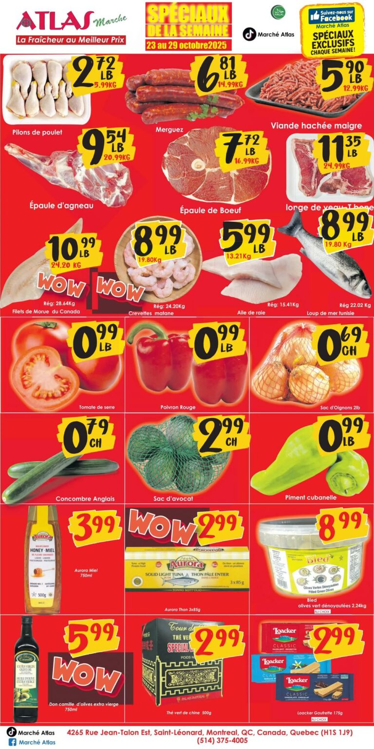 Circulaire Marche Atlas Du 23 au 29 octobre 2025