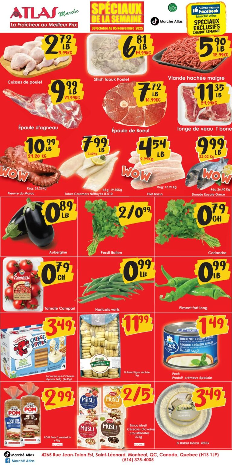 Circulaire Marche Atlas Du 30 octobre au 5 novembre 2025