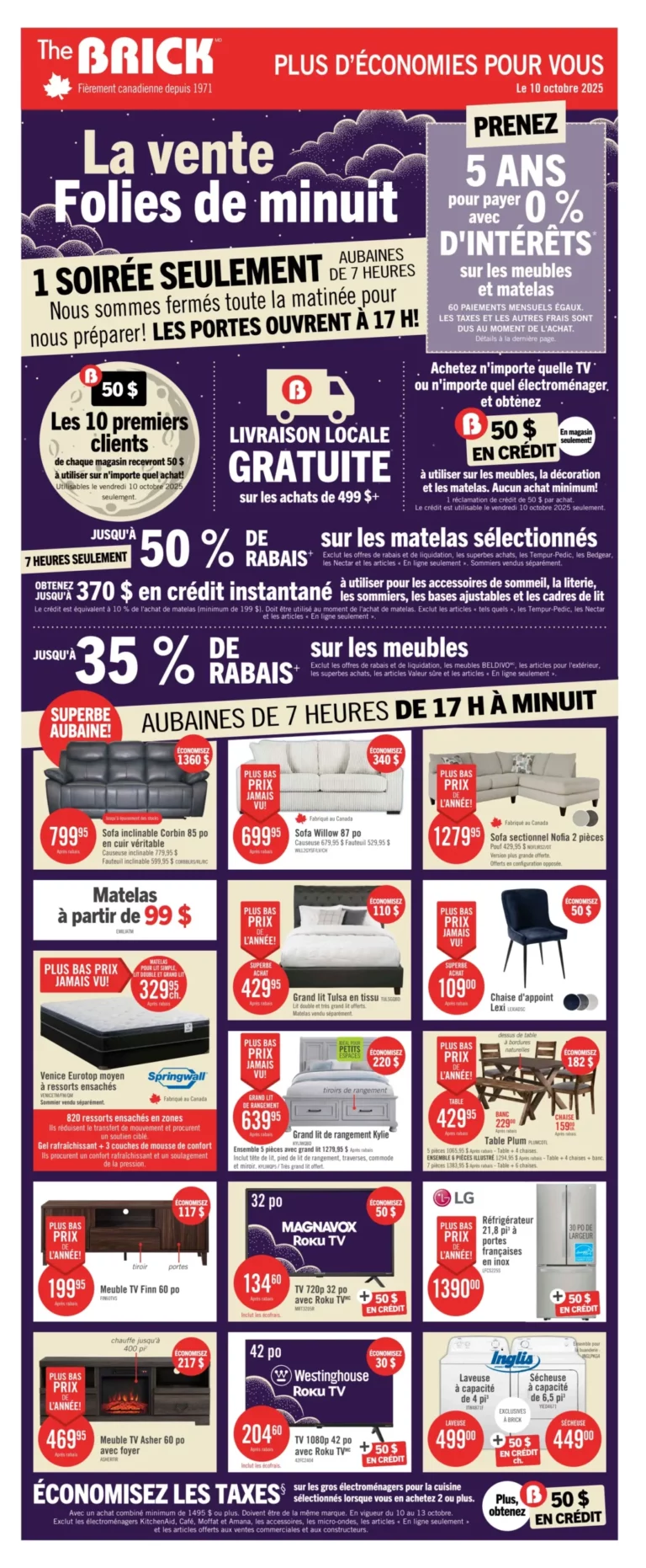 Circulaire Brick Du 10 au 22 octobre 2025