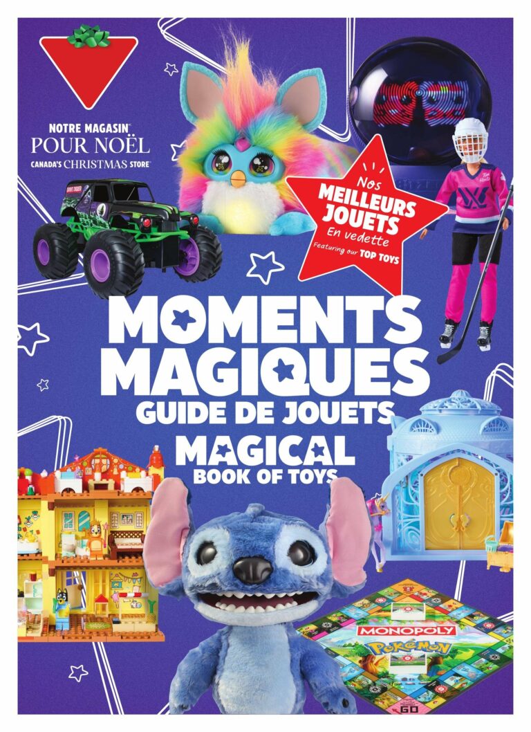 Circulaire Canadian Tire Moments magiques Du 3 octobre au 26 décembre 2025