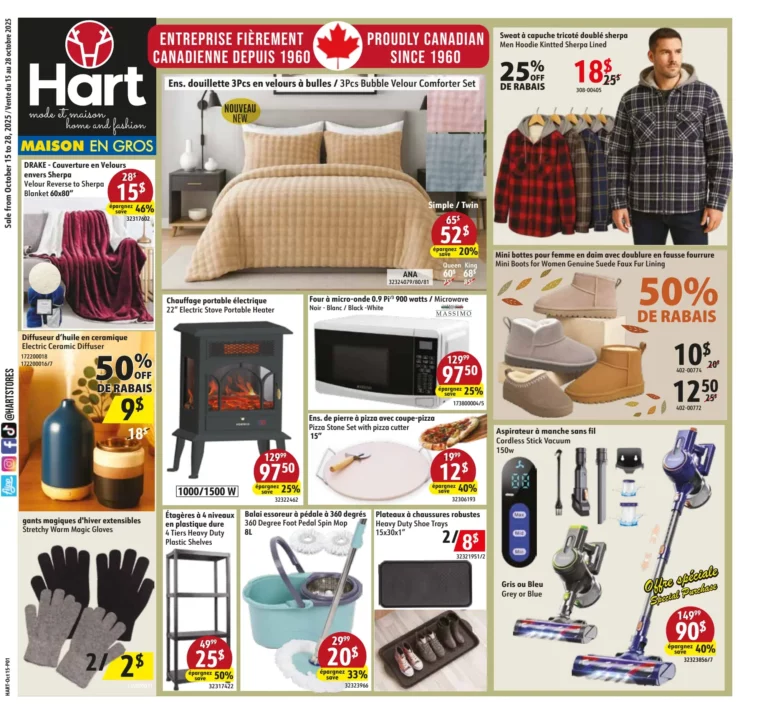 Circulaire Hart Du 15 au 28 octobre 2025