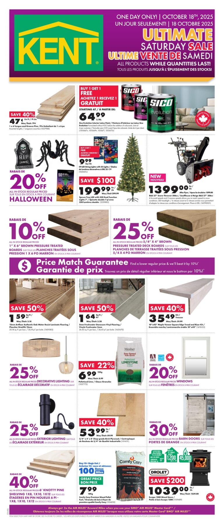 Circulaire Kent Du 16 au 22 octobre 2025