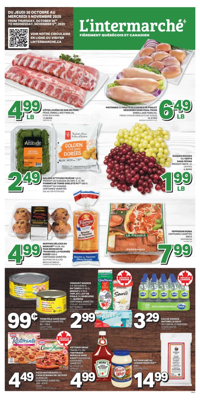 Circulaire intermarché Du 30 octobre au 5 novembre 2025