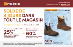 Circulaire L’Équipeur Du 30 octobre au 5 novembre 2025