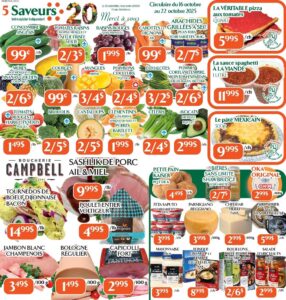 Circulaire Marché Le 5 Saveurs Du 16 au 22 octobre 2025