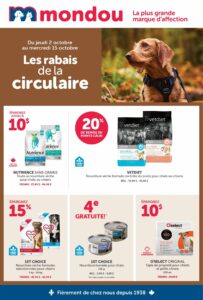 Circulaire Mondou Du 2 au 15 octobre 2025