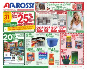 Circulaire Rossy Du 30 octobre au 5 novembre 2025