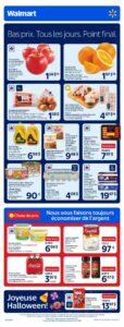 Circulaire Walmart Du 30 octobre au 5 novembre 2025