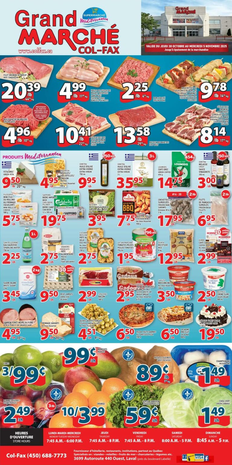 Circulaire Grand Marché Du 30 octobre au 5 novembre 2025