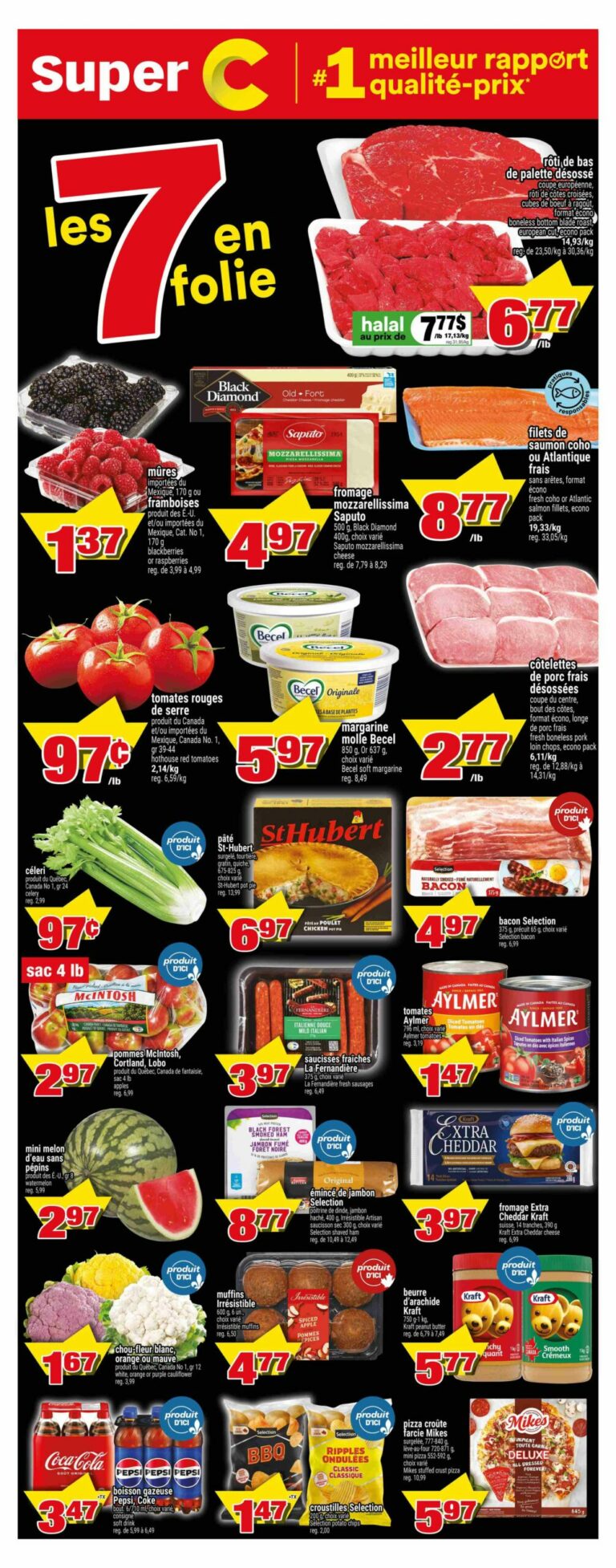 Circulaire Super C Du 16 au 22 octobre 2025