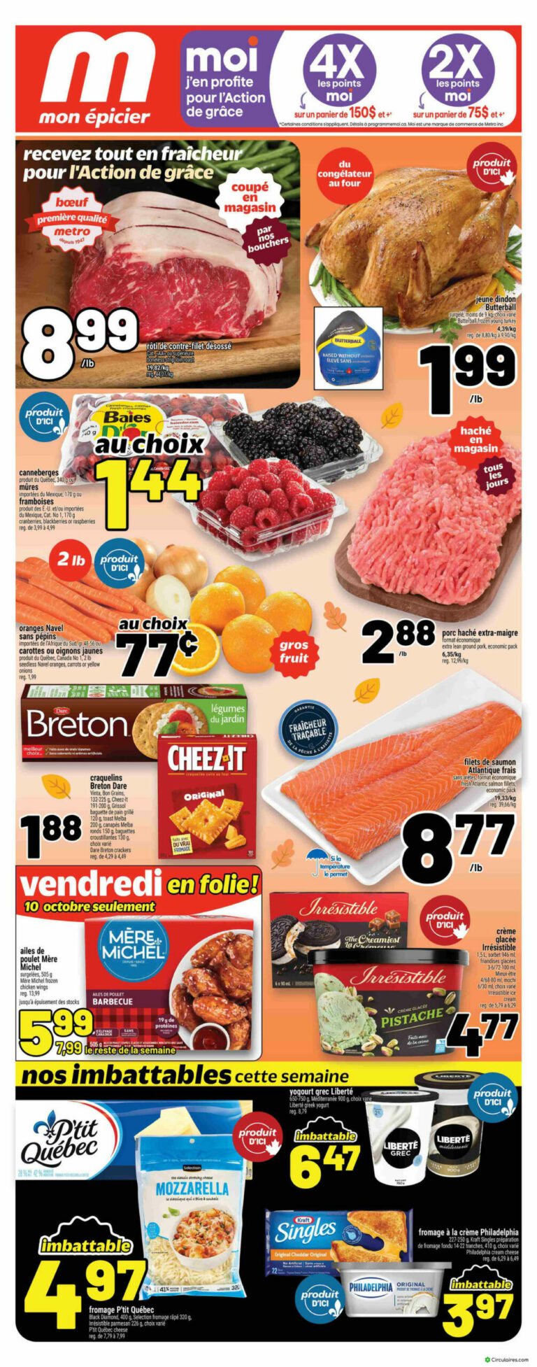 Circulaire Metro Du 9 au 15 octobre 2025