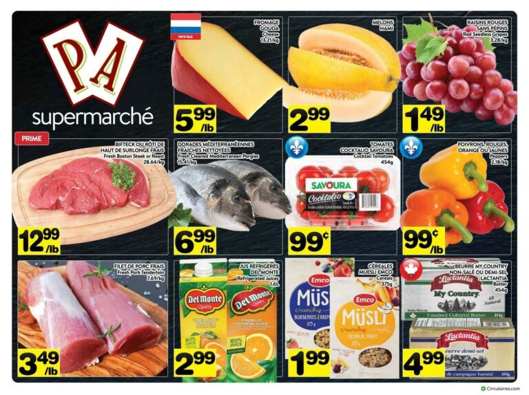 Circulaire Supermarché PA Du 6 au 12 octobre 2025