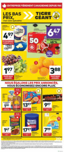 Circulaire Tigre Géant Du 15 au 21 octobre 2025