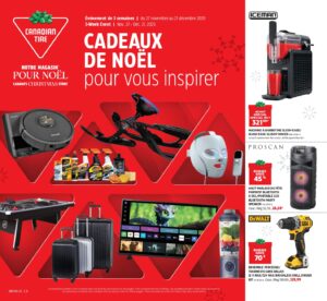 Circulaire Canadian Tire Noël Du 27 novembre au 21 décembre 2025