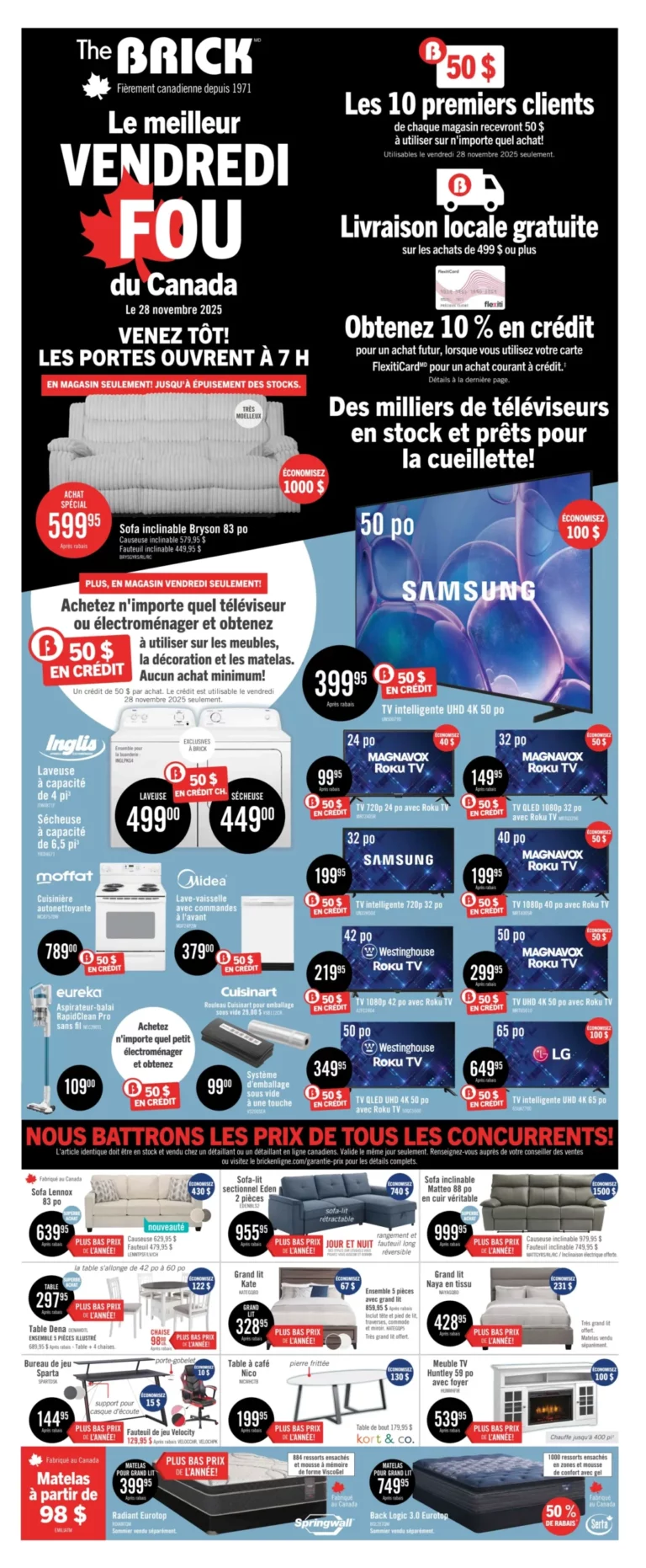 Circulaire Brick – Le Meilleur Vendredi Fou Du 28 au 30 novembre 2025