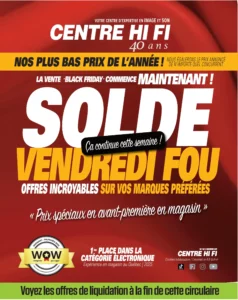 Circulaire Centre HI-FI Vendredi Fou Du 7 au 13 novembre 2025