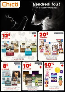 Circulaire Chico Boutique d’Animaux Du 27 au 30 novembre 2025