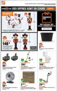Circulaire Home Depot Vendredi Fou Du 6 au 19 novembre 2025