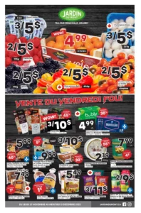 Circulaire Jardin du Mont Du 27 novembre au 3 décembre 2025