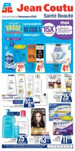Circulaire Jean Coutu santé beauté Du 6 au 12 novembre 2025