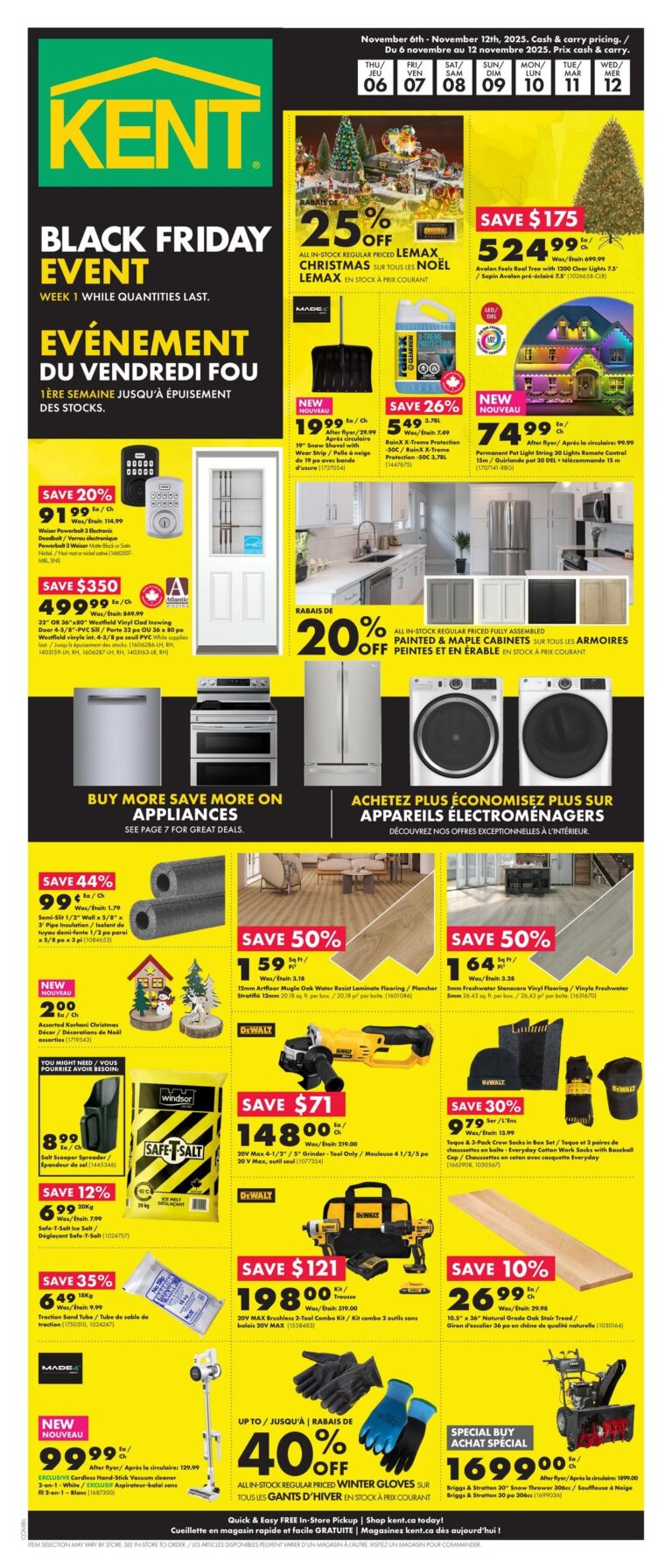Circulaire Kent Vendredi fou Du 6 au 12 novembre 2025