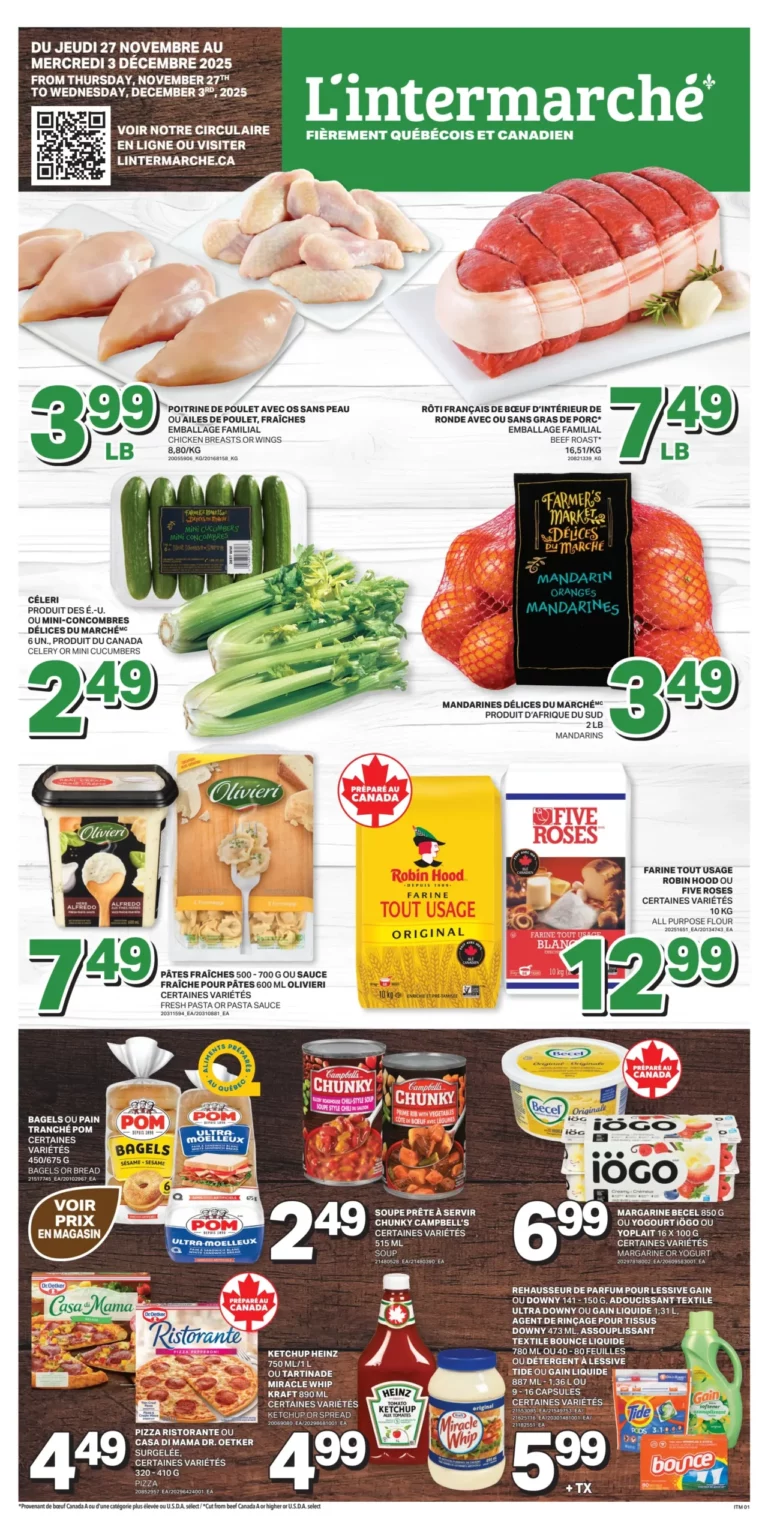 Circulaire L’intermarché Du 27 novembre au 3 décembre 2025