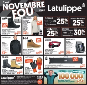 Circulaire Latulippe – Solde du Vendredi Fou Du 27 novembre au 3 décembre 2025